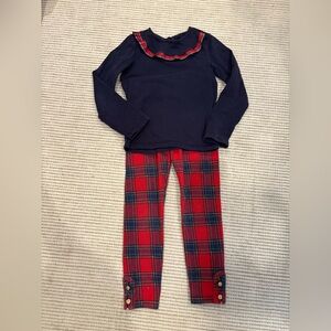 Janie and Jack girls holiday outfit